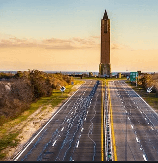 Photo of the Clocktower at Jones Beach